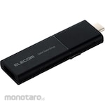 ELECOM External SSD, USB 3.2 Gen 1, Read Speed up to 420MB/s, Sliding Type, High Speed, Compatible with both Type-C and USB-A