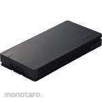 ELECOM External USB4 SSD, Read Speed up to 3650MB/s, Portable SSD, Ultra-High Speed, Shockproof, Security Software Compatible