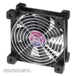 Ainex [USB Fan] Rubber Feet &amp; Wind Speed Switch 12cm UFAN-12 Black