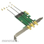 Henkan Meijin PCI conversion mini PCI E-PCI E conversion board