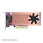 Qnap 2x PCIe Gen3 NVMe SSD & 1x 10GbE