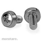StarTech.com 12-24 + rack mount screws + pack of 50 + nickel plating + server rack / cabinet screws