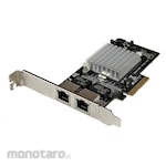 StarTech.com Gigabit Ethernet 2 port expansion PCI Express x4 interface card 2x Gigabit Ethernet expansion PCIe Intel i350 chipset use