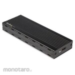 StarTech.com NVMe+PCI+Express connection M.2+SSD case+USB+3.1+Gen+2 compatible
