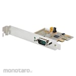 StarTech.com RS232C Serial Interface Card / PCI Express x1 / 1-Port RS232C / 16C1050 UART / Standard &amp; Low Profile / Windows / Linux / PCIe DB9 Adapter