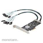 StarTech.com SATA 8 Port Expansion PCI Express Interface Card/PCI to SATA Conversion/4x Host Controller/SATA PCIe Expansion Card/PCI-e x4 Gen 2 - SATA 3.0/SATA HDD &amp; SDD