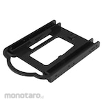 StarTech.com SSD/HDD mounter/For 3.5 inch bay/1x 2.5 inch SSD or HDD/No tools required/IDE, SAS, SATA, U.2 compatible/Hard disk conversion mount bracket adapter/Drive bay easy removal