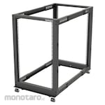 StarTech.com Server rack/open frame type/18U/4 posts/19 inches/depth 56-101.7cm/loading weight 544kg/casters/network data center rack