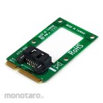 StarTech.com mSATA to SATA HDD / SSD Converter Adapter Mini SATA to SATA Converter Card