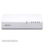 Buffalo 10/100Mbps Compatible Switching Hub, Plastic Housing/Built-in Power Supply Model