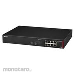 Buffalo Gigabit Layer 2 Unmanaged PoE Switch, 8 Ports