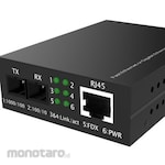 RS PRO Ethernet Media Converter RJ45, SFP Single Mode 20km (Konverter Fiber Optik)