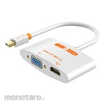 Cabletime Mini DisplayPort Male to HDMI VGA