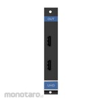 Kramer 2−Channel 4K60 4:2:0 HDMI Output Card