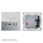 Kramer 4K60 4:2:0 HDMI 2-Gang PoE Wall-Plate Receiver