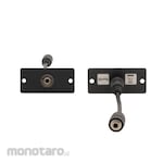 Kramer Wall Plate Insert Stereo Audio