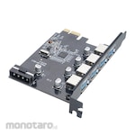 Orico 4 Port USB3.0 PCI-E Expansion Card