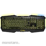 PROLiNK Illuminated Multimedia Gaming Keyboard Veliver Series