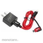 MILWAUKEE USB-C 2.1A Wall Charger w/USB Adap
