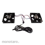 Abba-Rack Premium Series Roof Fan incl. 2 Fan for Closed rack