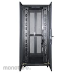 Indorack Standing Close Rack 24inch IR Series - Perforated Door