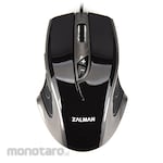Zalman Button Programmeable Gaming Mouse, 6000dpi, Blue LED