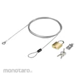 Buffalo Padlock + Wire Set