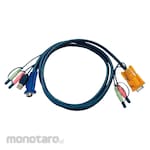 ATEN USB KVM cable audio compatible SPHD KVM 1.2m