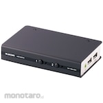 ELECOM PC switch Box type 2 PCs DVI compatible