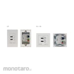 Kramer HDMI Wall Plate Auto Switcher And PoE Acceptor Over HDBaseT