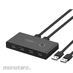 UGREEN 2 in 4 Out USB 2.0 Sharing Switch Box