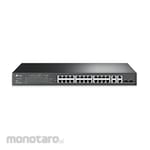 tp-link JetStream 24-Port 10/100Mbps + 4-Port Gigabit Smart Switch with 24-Port PoE+