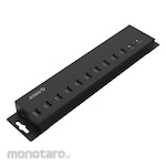 Orico Steel 10 Port USB2.0 Industrial HUB with Data Cable and Removable Hanger