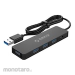 Orico USB3.0 HUB 4-Ports Powered - WH4P1-10 - Hitam