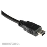 RS PRO Male USB 2.0 A to Male Mini B