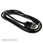RS PRO Male USB A to Male Micro USB B Cable