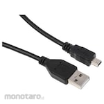 RS PRO Male USB A to Male Mini USB B 5 Pin Cable