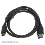 RS PRO Male USB A to Male USB C Cable