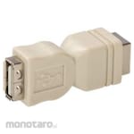 RS PRO USB A Female to USB B Female Gender Changer 2.0