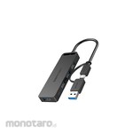 Vention USB Hub Type C with Power & USB 3.0 Converter