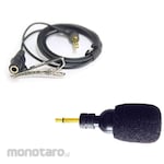 King Jim Unidirectional Microphone And A Tie With A Clip Code