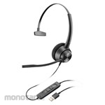 POLY EncorePro 310 Monaural USB-A Headset TAA