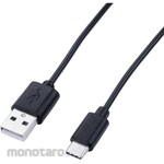 Nakabayashi TYPE-C cable 3A compatible 1m