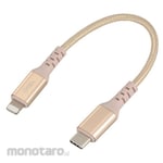 Ohm Electric High durability Type-C-Lightning connection cable