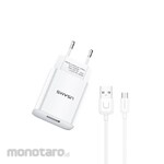 USAMS Charger Adapter With Cable Micro