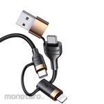 USAMS Fast Charging Cable Data 4in1