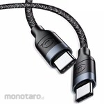 USAMS Fast Charging Cable data Type C to Type C 100W
