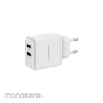 Vention Adaptor Charger USB Dual Port USB-A PD Fast Charging QC3.0