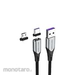 Vention Kabel Charger Magnetik USB Type C 5A Braided