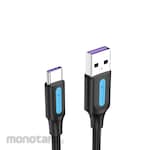 Vention Kabel Charging USB Type C 5A Fast Charge for Android